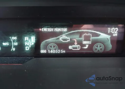 2013 Toyota Prius Three Se из США, поврежденный, VIN JTDKN3DU1D5613858